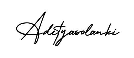 Make a beautiful signature design for name Adityasolanki. Use this online signature maker to create a handwritten signature for free. Adityasolanki signature style 3 images and pictures png