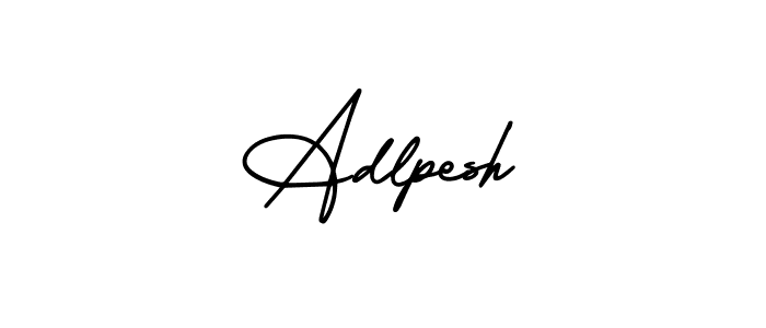 Best and Professional Signature Style for Adlpesh. AmerikaSignatureDemo-Regular Best Signature Style Collection. Adlpesh signature style 3 images and pictures png