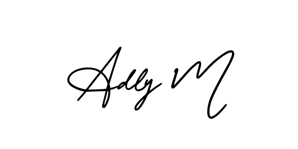 You can use this online signature creator to create a handwritten signature for the name Adly M. This is the best online autograph maker. Adly M signature style 3 images and pictures png
