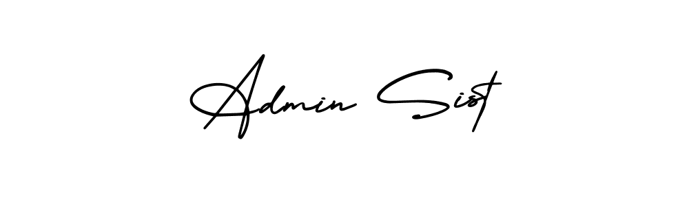 Admin Sist stylish signature style. Best Handwritten Sign (AmerikaSignatureDemo-Regular) for my name. Handwritten Signature Collection Ideas for my name Admin Sist. Admin Sist signature style 3 images and pictures png