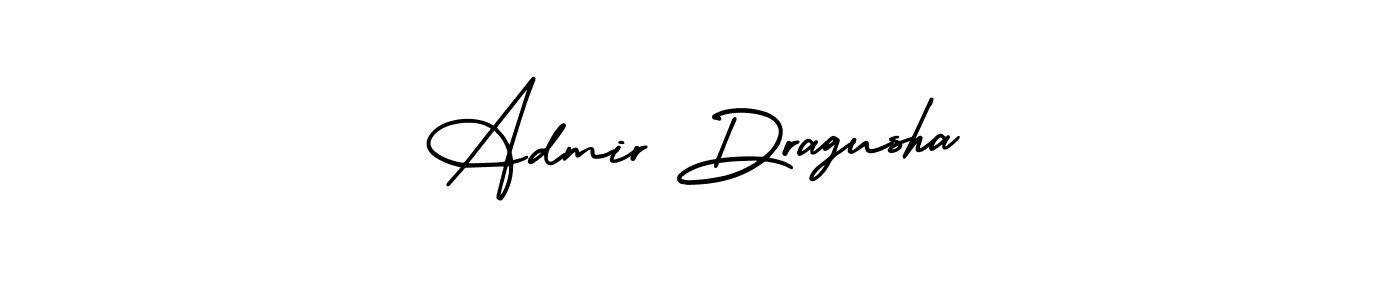 Create a beautiful signature design for name Admir Dragusha. With this signature (AmerikaSignatureDemo-Regular) fonts, you can make a handwritten signature for free. Admir Dragusha signature style 3 images and pictures png