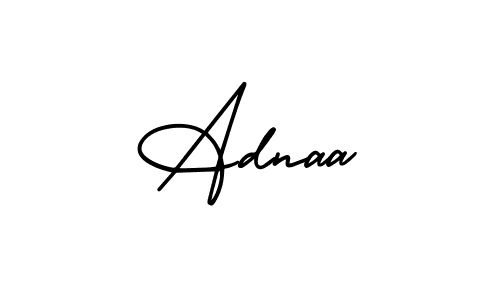 Similarly AmerikaSignatureDemo-Regular is the best handwritten signature design. Signature creator online .You can use it as an online autograph creator for name Adnaa. Adnaa signature style 3 images and pictures png
