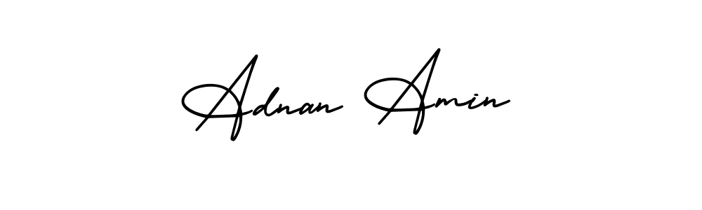if you are searching for the best signature style for your name Adnan Amin. so please give up your signature search. here we have designed multiple signature styles  using AmerikaSignatureDemo-Regular. Adnan Amin signature style 3 images and pictures png