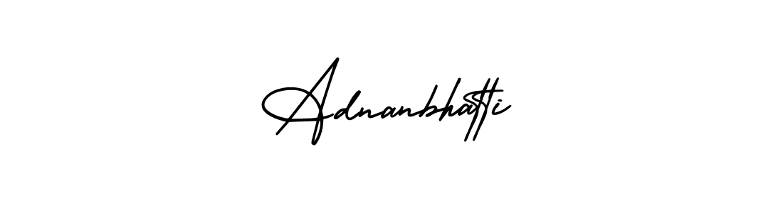 How to make Adnanbhatti signature? AmerikaSignatureDemo-Regular is a professional autograph style. Create handwritten signature for Adnanbhatti name. Adnanbhatti signature style 3 images and pictures png