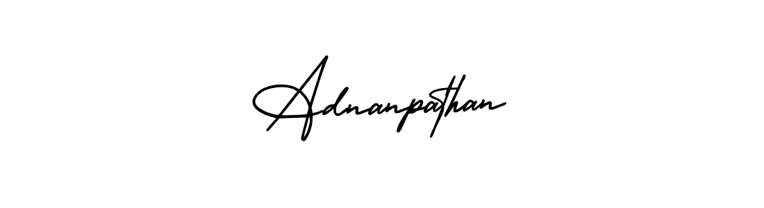 AmerikaSignatureDemo-Regular is a professional signature style that is perfect for those who want to add a touch of class to their signature. It is also a great choice for those who want to make their signature more unique. Get Adnanpathan name to fancy signature for free. Adnanpathan signature style 3 images and pictures png