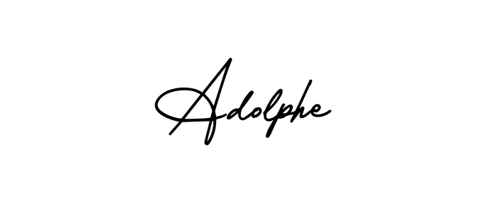 You should practise on your own different ways (AmerikaSignatureDemo-Regular) to write your name (Adolphe) in signature. don't let someone else do it for you. Adolphe signature style 3 images and pictures png