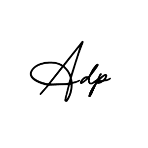 Create a beautiful signature design for name Adp. With this signature (AmerikaSignatureDemo-Regular) fonts, you can make a handwritten signature for free. Adp signature style 3 images and pictures png