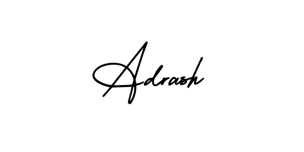 Make a beautiful signature design for name Adrash. Use this online signature maker to create a handwritten signature for free. Adrash signature style 3 images and pictures png