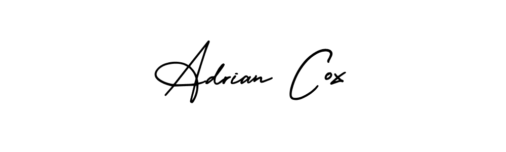 It looks lik you need a new signature style for name Adrian Cox. Design unique handwritten (AmerikaSignatureDemo-Regular) signature with our free signature maker in just a few clicks. Adrian Cox signature style 3 images and pictures png