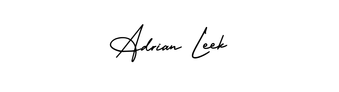 How to make Adrian Leek signature? AmerikaSignatureDemo-Regular is a professional autograph style. Create handwritten signature for Adrian Leek name. Adrian Leek signature style 3 images and pictures png