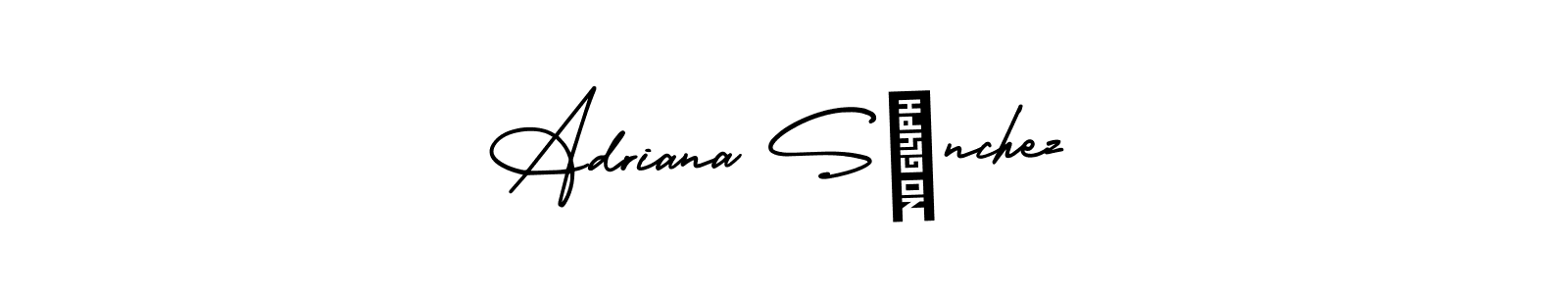 Also we have Adriana Sánchez name is the best signature style. Create professional handwritten signature collection using AmerikaSignatureDemo-Regular autograph style. Adriana Sánchez signature style 3 images and pictures png