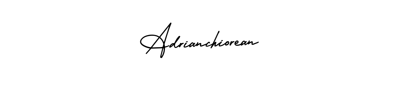 Use a signature maker to create a handwritten signature online. With this signature software, you can design (AmerikaSignatureDemo-Regular) your own signature for name Adrianchiorean. Adrianchiorean signature style 3 images and pictures png