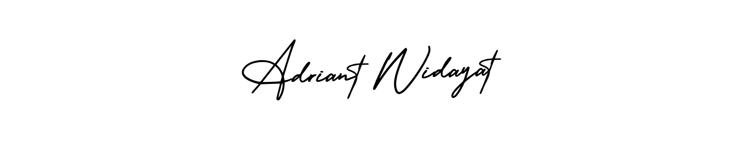 Make a beautiful signature design for name Adriant Widayat. Use this online signature maker to create a handwritten signature for free. Adriant Widayat signature style 3 images and pictures png