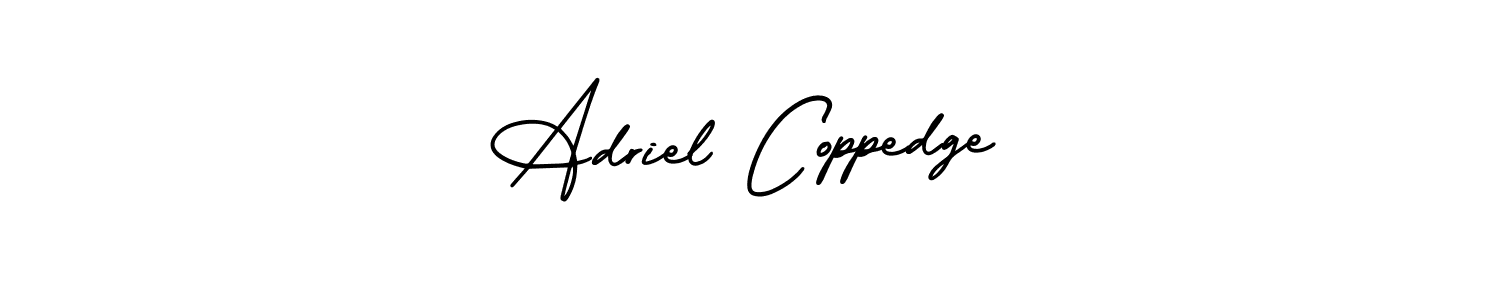 You can use this online signature creator to create a handwritten signature for the name Adriel Coppedge. This is the best online autograph maker. Adriel Coppedge signature style 3 images and pictures png