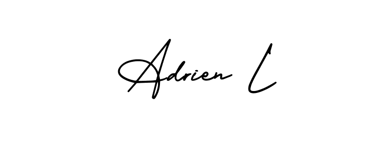 Best and Professional Signature Style for Adrien L. AmerikaSignatureDemo-Regular Best Signature Style Collection. Adrien L signature style 3 images and pictures png