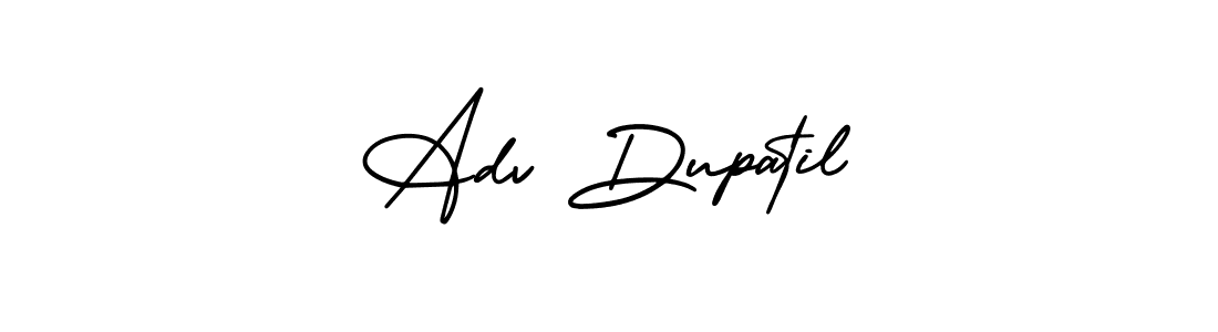 AmerikaSignatureDemo-Regular is a professional signature style that is perfect for those who want to add a touch of class to their signature. It is also a great choice for those who want to make their signature more unique. Get Adv Dupatil name to fancy signature for free. Adv Dupatil signature style 3 images and pictures png