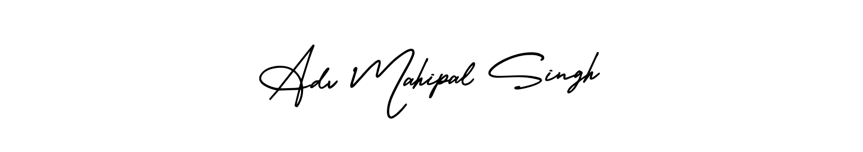 Also we have Adv Mahipal Singh name is the best signature style. Create professional handwritten signature collection using AmerikaSignatureDemo-Regular autograph style. Adv Mahipal Singh signature style 3 images and pictures png