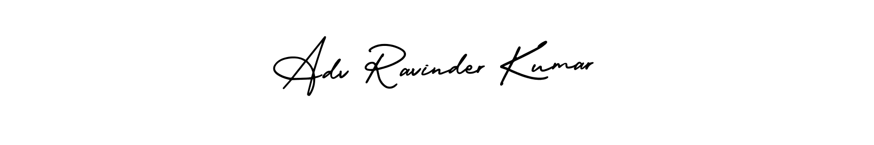 Similarly AmerikaSignatureDemo-Regular is the best handwritten signature design. Signature creator online .You can use it as an online autograph creator for name Adv Ravinder Kumar. Adv Ravinder Kumar signature style 3 images and pictures png