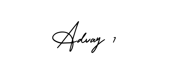 Here are the top 10 professional signature styles for the name Advay 7. These are the best autograph styles you can use for your name. Advay 7 signature style 3 images and pictures png