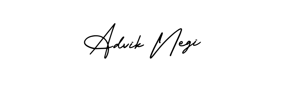 Similarly AmerikaSignatureDemo-Regular is the best handwritten signature design. Signature creator online .You can use it as an online autograph creator for name Advik Negi. Advik Negi signature style 3 images and pictures png