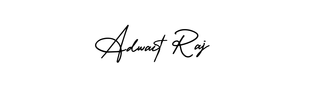 Similarly AmerikaSignatureDemo-Regular is the best handwritten signature design. Signature creator online .You can use it as an online autograph creator for name Adwait Raj. Adwait Raj signature style 3 images and pictures png