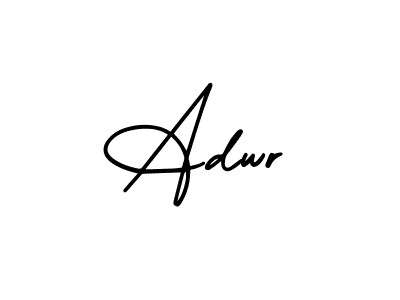 You should practise on your own different ways (AmerikaSignatureDemo-Regular) to write your name (Adwr) in signature. don't let someone else do it for you. Adwr signature style 3 images and pictures png