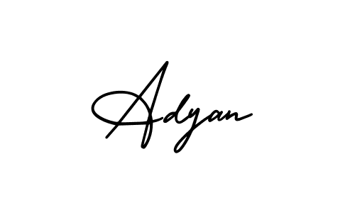 Also You can easily find your signature by using the search form. We will create Adyan name handwritten signature images for you free of cost using AmerikaSignatureDemo-Regular sign style. Adyan signature style 3 images and pictures png