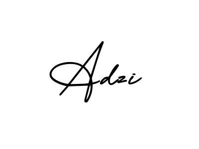 It looks lik you need a new signature style for name Adzi. Design unique handwritten (AmerikaSignatureDemo-Regular) signature with our free signature maker in just a few clicks. Adzi signature style 3 images and pictures png