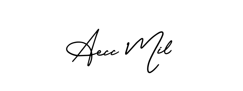 Similarly AmerikaSignatureDemo-Regular is the best handwritten signature design. Signature creator online .You can use it as an online autograph creator for name Aecc Mil. Aecc Mil signature style 3 images and pictures png