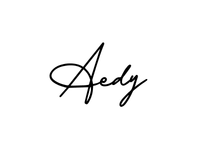 Also we have Aedy name is the best signature style. Create professional handwritten signature collection using AmerikaSignatureDemo-Regular autograph style. Aedy signature style 3 images and pictures png