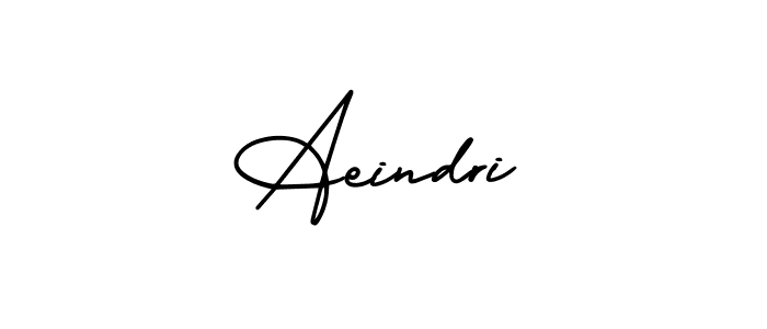 Make a beautiful signature design for name Aeindri. With this signature (AmerikaSignatureDemo-Regular) style, you can create a handwritten signature for free. Aeindri signature style 3 images and pictures png