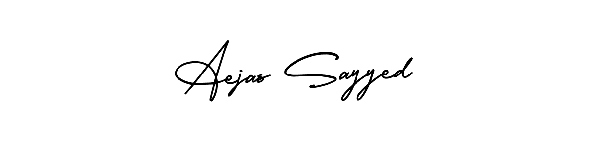 Create a beautiful signature design for name Aejas Sayyed. With this signature (AmerikaSignatureDemo-Regular) fonts, you can make a handwritten signature for free. Aejas Sayyed signature style 3 images and pictures png