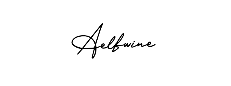 Create a beautiful signature design for name Aelfwine. With this signature (AmerikaSignatureDemo-Regular) fonts, you can make a handwritten signature for free. Aelfwine signature style 3 images and pictures png