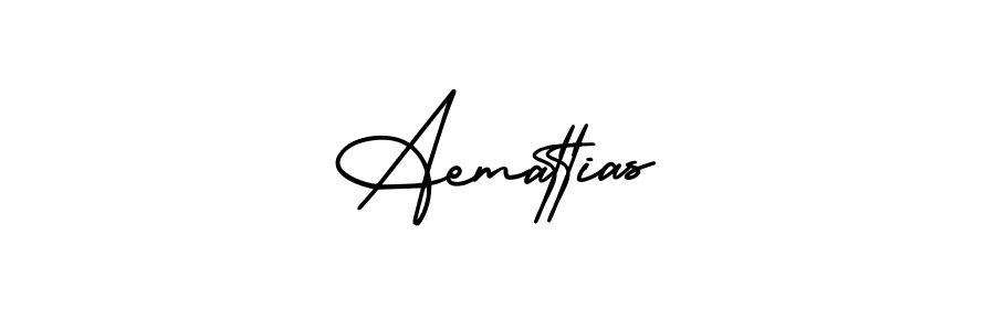 Also we have Aemattias name is the best signature style. Create professional handwritten signature collection using AmerikaSignatureDemo-Regular autograph style. Aemattias signature style 3 images and pictures png