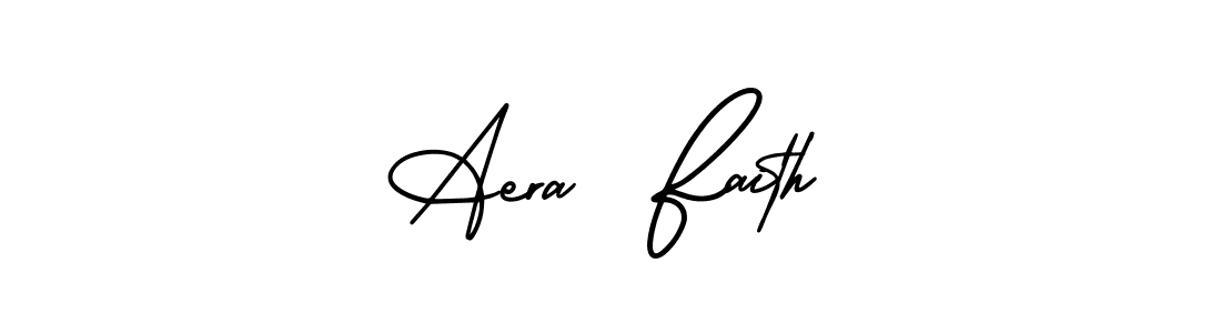 See photos of Aera  Faith official signature by Spectra . Check more albums & portfolios. Read reviews & check more about AmerikaSignatureDemo-Regular font. Aera  Faith signature style 3 images and pictures png