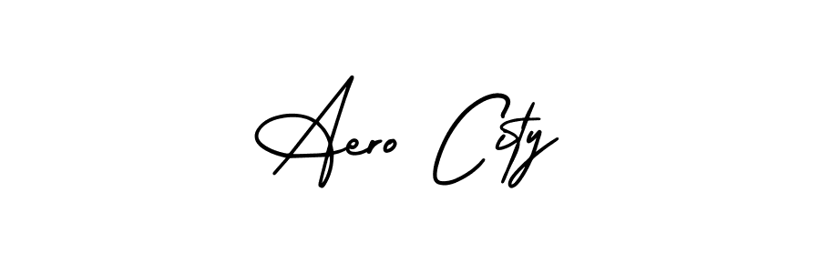 Make a beautiful signature design for name Aero City. Use this online signature maker to create a handwritten signature for free. Aero City signature style 3 images and pictures png