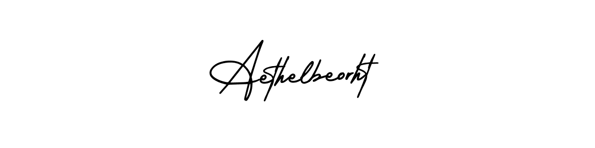 if you are searching for the best signature style for your name Aethelbeorht. so please give up your signature search. here we have designed multiple signature styles  using AmerikaSignatureDemo-Regular. Aethelbeorht signature style 3 images and pictures png