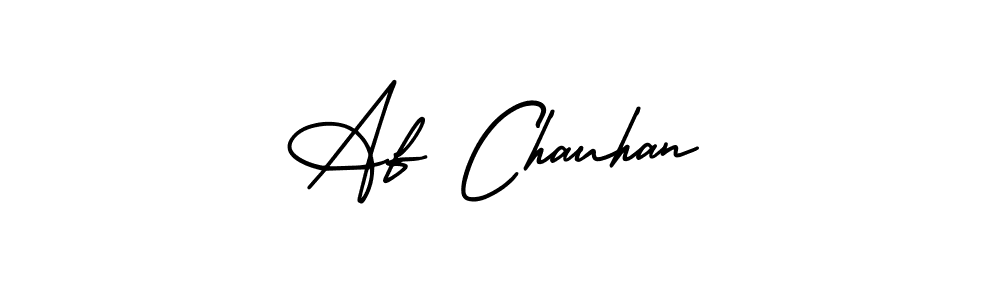 Also we have Af Chauhan name is the best signature style. Create professional handwritten signature collection using AmerikaSignatureDemo-Regular autograph style. Af Chauhan signature style 3 images and pictures png