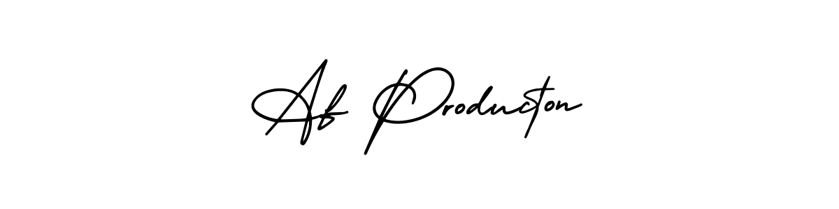 Best and Professional Signature Style for Af Producton. AmerikaSignatureDemo-Regular Best Signature Style Collection. Af Producton signature style 3 images and pictures png