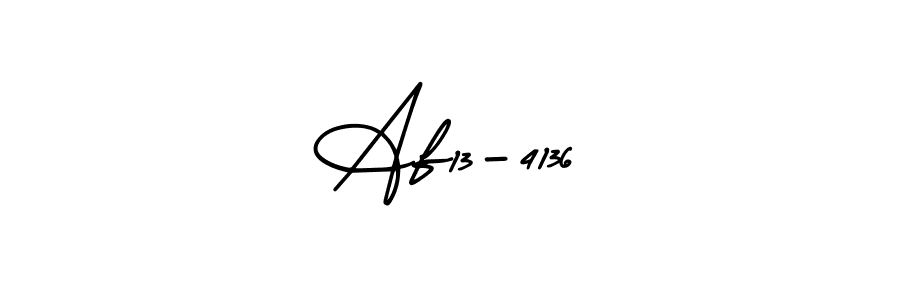 You should practise on your own different ways (AmerikaSignatureDemo-Regular) to write your name (Af13-4136) in signature. don't let someone else do it for you. Af13-4136 signature style 3 images and pictures png