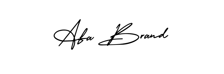 Make a beautiful signature design for name Afa Brand. With this signature (AmerikaSignatureDemo-Regular) style, you can create a handwritten signature for free. Afa Brand signature style 3 images and pictures png