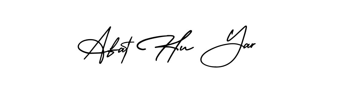 Best and Professional Signature Style for Afat Hu Yar. AmerikaSignatureDemo-Regular Best Signature Style Collection. Afat Hu Yar signature style 3 images and pictures png
