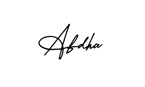 You can use this online signature creator to create a handwritten signature for the name Afdha. This is the best online autograph maker. Afdha signature style 3 images and pictures png