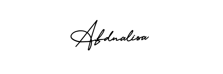 Make a beautiful signature design for name Afdnalisa. With this signature (AmerikaSignatureDemo-Regular) style, you can create a handwritten signature for free. Afdnalisa signature style 3 images and pictures png