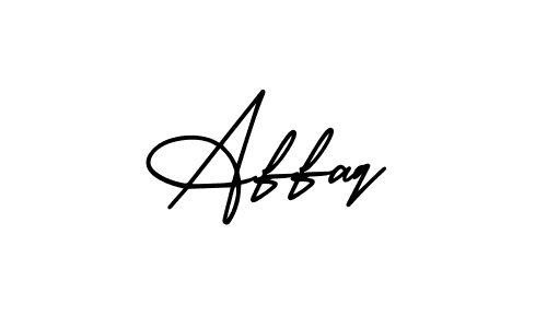 This is the best signature style for the Affaq name. Also you like these signature font (AmerikaSignatureDemo-Regular). Mix name signature. Affaq signature style 3 images and pictures png