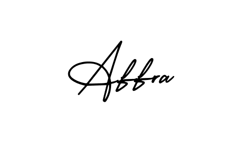 Create a beautiful signature design for name Affra. With this signature (AmerikaSignatureDemo-Regular) fonts, you can make a handwritten signature for free. Affra signature style 3 images and pictures png