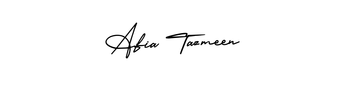 Create a beautiful signature design for name Afia Tazmeen. With this signature (AmerikaSignatureDemo-Regular) fonts, you can make a handwritten signature for free. Afia Tazmeen signature style 3 images and pictures png