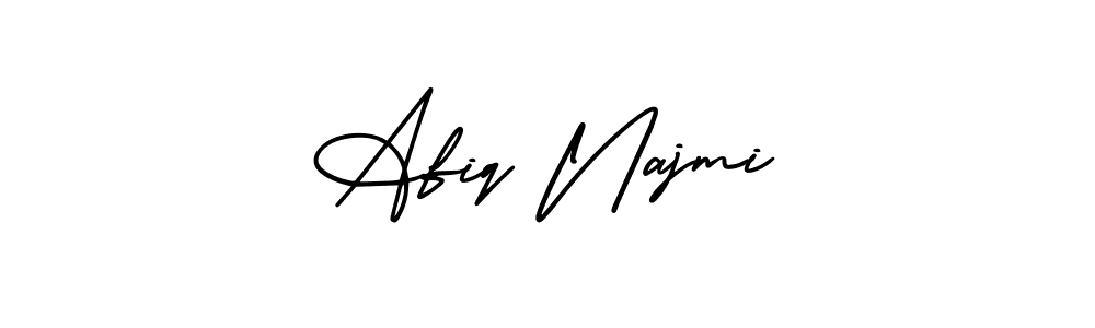 Create a beautiful signature design for name Afiq Najmi. With this signature (AmerikaSignatureDemo-Regular) fonts, you can make a handwritten signature for free. Afiq Najmi signature style 3 images and pictures png