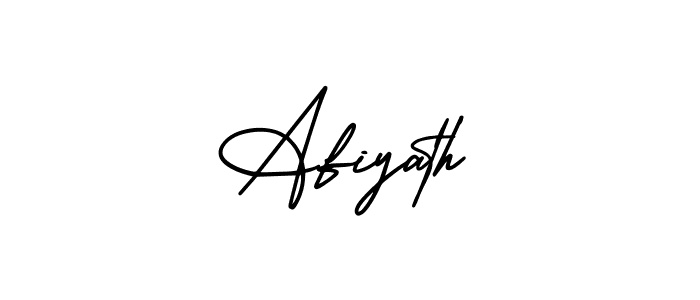 Create a beautiful signature design for name Afiyath. With this signature (AmerikaSignatureDemo-Regular) fonts, you can make a handwritten signature for free. Afiyath signature style 3 images and pictures png