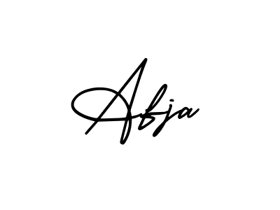 How to make Afja signature? AmerikaSignatureDemo-Regular is a professional autograph style. Create handwritten signature for Afja name. Afja signature style 3 images and pictures png